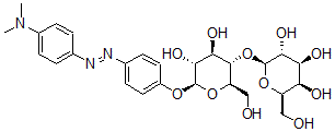 CAS#: 27597-77-9， 4-(4-Dimethylaminophenylazo) beta-Lactoside