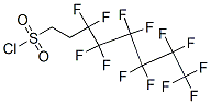 structure of CAS# 27619-89-2, 3,3,4,4,5,5,6,6,7,7,8,8,8-Tridecafluorooctanesulphonyl Chloride;1-Octanesulfonyl Chloride, 3,3,4,4,5,5,6,6,7,7,8,8,8-Tridecafluoro-;3,3,4,4,5,5,6,6,7,7,8,8,8-Tridecafluorooctanesulphonyl Chloride