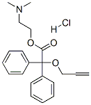 CAS#: 2765-97-1， 2-(2,2-Diphenyl-2-Prop-2-Ynoxyacetyl)Oxyethyl-Dimethylamine hydrochloride