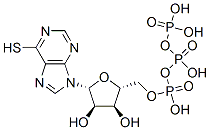 CAS 登录号：27652-34-2， 6-硫代肌苷-5'-三磷酸酯