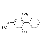 CAS#: 278179-79-6， 4-Methoxy-6-Methyl-2-Biphenylol