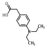 CAS#: 27864-28-4， [4-(Diethylamino)Phenyl]Acetic Acid
