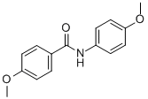 CAS#: 27865-44-7， N-(4-Methoxyphenyl)-4-methoxybenzamide