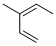 CAS 登录号：2787-45-3， (3Z)-3-甲基戊-1,3-二烯