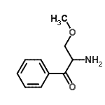 CAS#: 27913-16-2， 2-Amino-3-Methoxy-1-Phenyl-1-Propanone