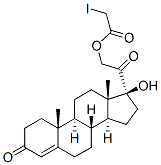 CAS#: 27953-64-6， (17S)-21-(Iodoacetoxy)-17-Hydroxypregn-4-Ene-3,20-Dione
