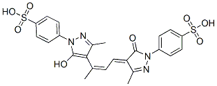 CAS#: 27981-70-0， P-[4,5-Dihydro-4-[3-[5-Hydroxy-3-Methyl-1-(4-Sulphophenyl)-1H-Pyrazol-4-Yl]But-2-Enylidene]-3-Methyl-5-Oxo-1H-Pyrazol-1-Yl]Benzenesulphonic Acid