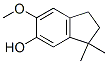 CAS 登录号：28012-14-8， 6-甲氧基-3,3-二甲基茚满-5-醇