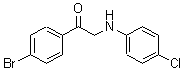CAS#: 28012-58-0， 1-(4-Bromophenyl)-2-[(4-Chlorophenyl)Amino]Ethanone
