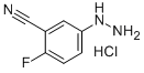 CAS#: 280120-91-4， 3-Cyano-4-Fluorophenylhydrazine Hydrochloride