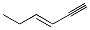 CAS#: 2806-56-6， (E)-Hex-3-En-1-Yne
