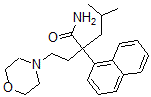 CAS 登录号:2808-06-2, 4-甲基-2-(2-吗啉-4-基乙基)-2-萘-1-基戊酰胺