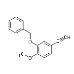 CAS#: 281191-53-5， 2-(Benzyloxy)-4-Ethynyl-1-Methoxybenzene
