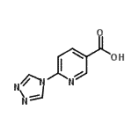 CAS#: 281232-20-0， 6-(4H-1,2,4-Triazol-4-Yl)Nicotinic Acid