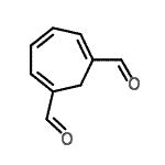 CAS#: 28172-94-3， 3,5,7-Cycloheptatriene-1,3-Dicarbaldehyde