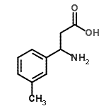CAS#: 28208-17-5， 3-Amino-3-(3-Methylphenyl)Propanoic Acid