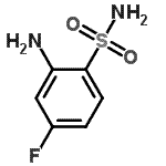 CAS#: 2822-72-2， 2-Amino-4-Fluorobenzenesulfonamide