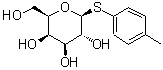 结构式 CAS# 28244-98-6, 4-甲基苯基 1-硫代-beta-D-吡喃半乳糖苷