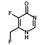 CAS#: 28246-13-1， 5-Fluoro-6-(Fluoromethyl)-4(1H)-Pyrimidinone