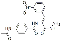 CAS#: 28272-00-6， 4-Acetamido-N-[(Z)-1-(Hydrazinecarbonyl)-2-(3-Nitrophenyl)Ethenyl]Benzamide