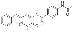 CAS#: 28272-08-4， 2-(4-Acetamidobenzamido)-5-Phenyl-2,4-Pentadienoic Acid Hydrazide