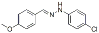 CAS#: 2829-29-0, 4-Methoxybenzaldehyde 2-(4-chlorophenyl)hydrazone
