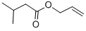 structure of CAS# 2835-39-4, 3-Methyl-Butanoic Acid 2-Propen-1-Yl Ester;Allyl 3-Methylbutanoate;3-Methylbutanoic Acid Allyl Ester;3-Methylbutyric Acid Allyl Ester