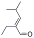 CAS#: 28419-86-5， 2-Ethyl-4-Methyl-2-Pentenal