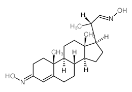 CAS#: 28444-84-0， 3-(Hydroxyimino)-Pregn-4-ene-20-carboxaldehyde oxime
