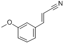 CAS 登录号：28446-69-7， 3-甲氧基肉桂腈