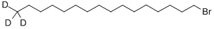 structure of CAS# 284474-40-4, 1-Bromohexadecane-16,16,16-D3