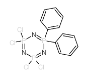 CAS#: 2846-32-4， 2,2,4,4-Tetrachloro-6,6-diphenylcyclotriphosphazene
