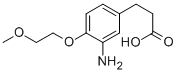 CAS#: 284665-32-3， 3-[3-Amino-4-(2-Methoxyethoxy)Phenyl]Propanoic Acid