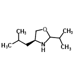 CAS 登录号：285124-27-8， (4S)-4-异丁基-2-异丙基-1,3-恶唑烷