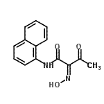 CAS#: 2856-37-3， (2Z)-2-(Hydroxyimino)-N-(1-Naphthyl)-3-Oxobutanamide
