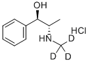 CAS 登录号：285979-72-8， (1R,2S)-(-)-麻黄碱-D3 盐酸盐(N-甲基-D3)