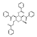 CAS#: 286369-05-9， (2R,3R,4R,5S,6S)-2-[(Benzoyloxy)Methyl]-6-Cyanotetrahydro-2H-Pyran-3,4,5-Triyl Tribenzoate
