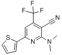 CAS#: 286430-62-4， 2-(Dimethylamino)-6-(2-Thienyl)-4-(Trifluoromethyl)Nicotinonitrile