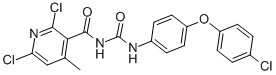 CAS#: 286430-85-1， N-[4-(4-Chlorophenoxy)Phenyl]-N'-[(2,6-Dichloro-4-Methyl-3-Pyridyl)Carbonyl]Urea