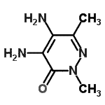 CAS#: 28682-92-0， 4,5-Diamino-2,6-Dimethyl-3(2H)-Pyridazinone