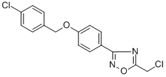 CAS#: 286841-02-9， 3-[4-[(4-Chlorobenzyl)Oxy]Phenyl]-5-(Chloromethyl)-1,2,4-Oxadiazole
