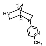 CAS#: 286943-21-3， (1S,4S)-2-(6-Methyl-3-Pyridinyl)-2,5-Diazabicyclo[2.2.1]Heptane