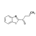 CAS#: 287378-76-1， 2-(Allylsulfinyl)-1,3-Benzothiazole