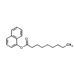 CAS#: 28749-26-0， 1-Naphthyl Nonanoate
