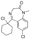 CAS#: 28781-62-6， 7-Chloro-5-(1-Chlorocyclohexyl)-1,3-Dihydro-1-Methyl-2H-1,4-Benzodiazepin-2-One