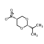 CAS#: 28808-21-1， cis-2-Isopropyl-5-Nitro-1,3-Dioxane