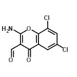 CAS#: 288399-45-1， 2-Amino-6,8-Dichloro-4-Oxo-4H-Chromene-3-Carbaldehyde
