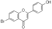 CAS#: 288401-01-4， 6-Bromo-2-(4-Hydroxyphenyl)-4H-Chromen-4-One