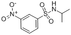 structure of CAS# 28860-10-8, N-Isopropyl-3-Nitrobenzenesulfonamide;N-Isopropyl-3-Nitro-Benzenesulfonamide;N-Isopropyl-3-Nitrobenzenesulfonamide;3-Nitro-N-Propan-2-Yl-Benzenesulfonamide