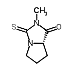 CAS#: 28868-23-7， (7aS)-2-Methyl-3-Thioxohexahydro-1H-Pyrrolo[1,2-c]Imidazol-1-One